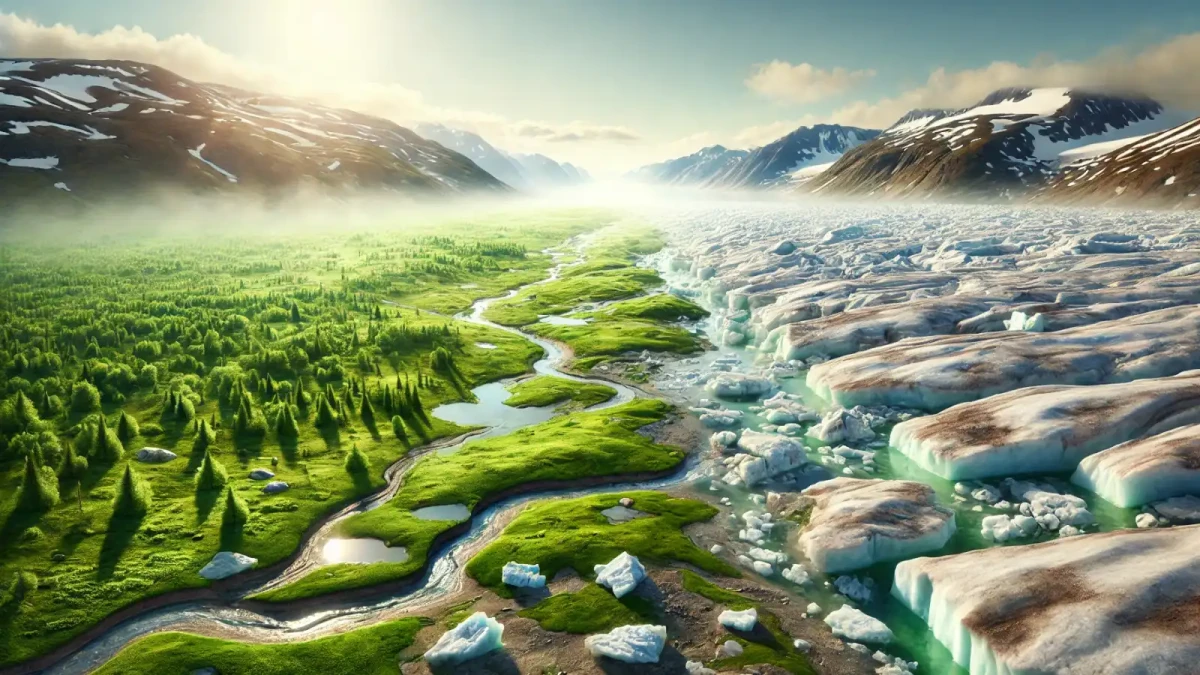 Grónsko začne dělat čest svému jménu a brzy se zazelená