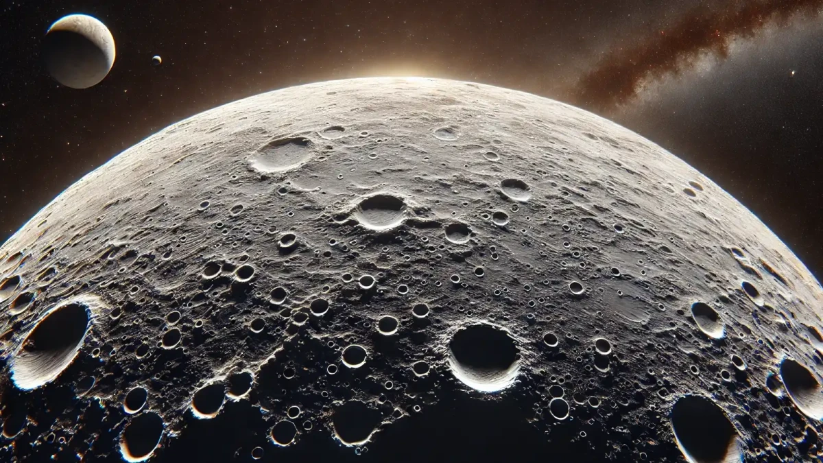 Pohled na Merkur - 1. planetu Sluneční soustavy