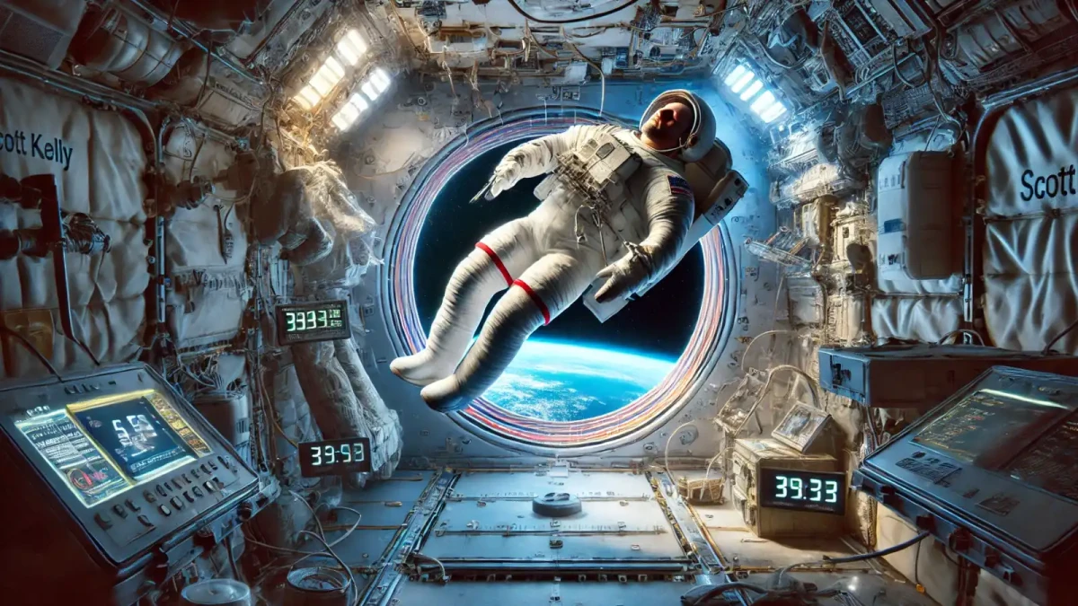 Astronaut Scott Kelly po 340 dnech ve vesmíru vyrostl o 5 centimetrů