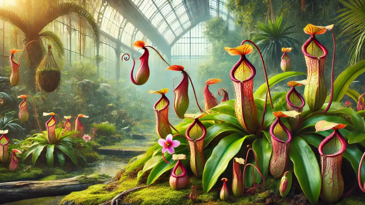 Světový unikát: V Praze vykvetly vzácné masožravé láčkovky!