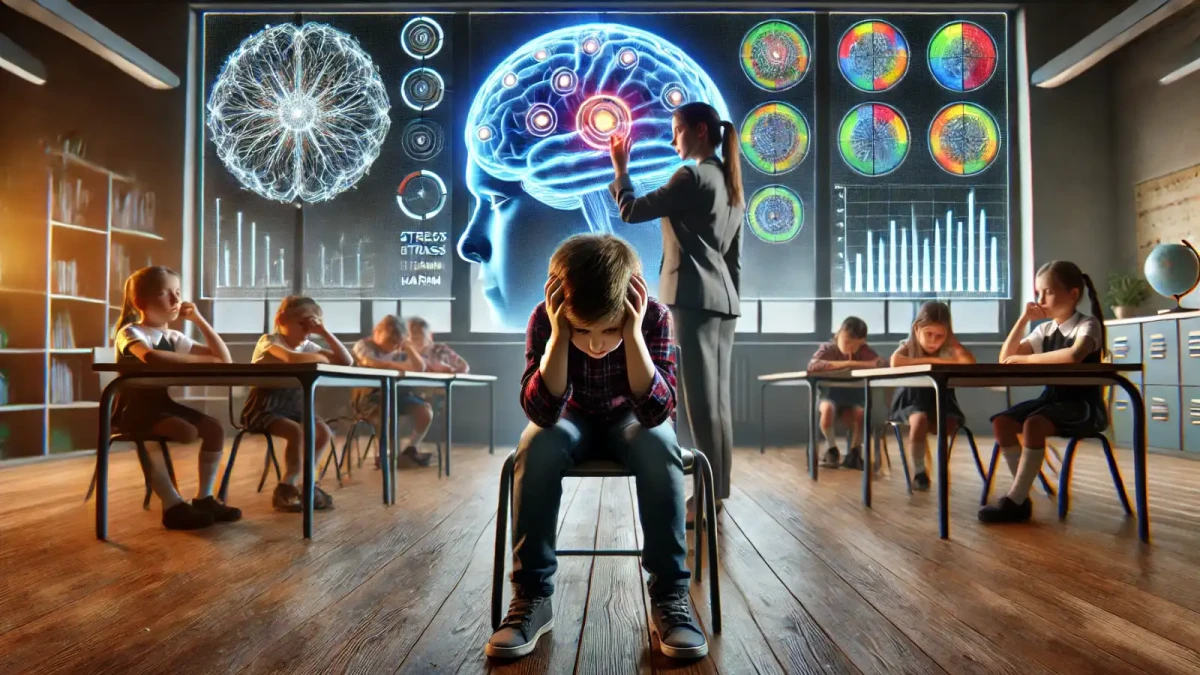 Stres dětem poškozuje mozek víc než úraz hlavy!