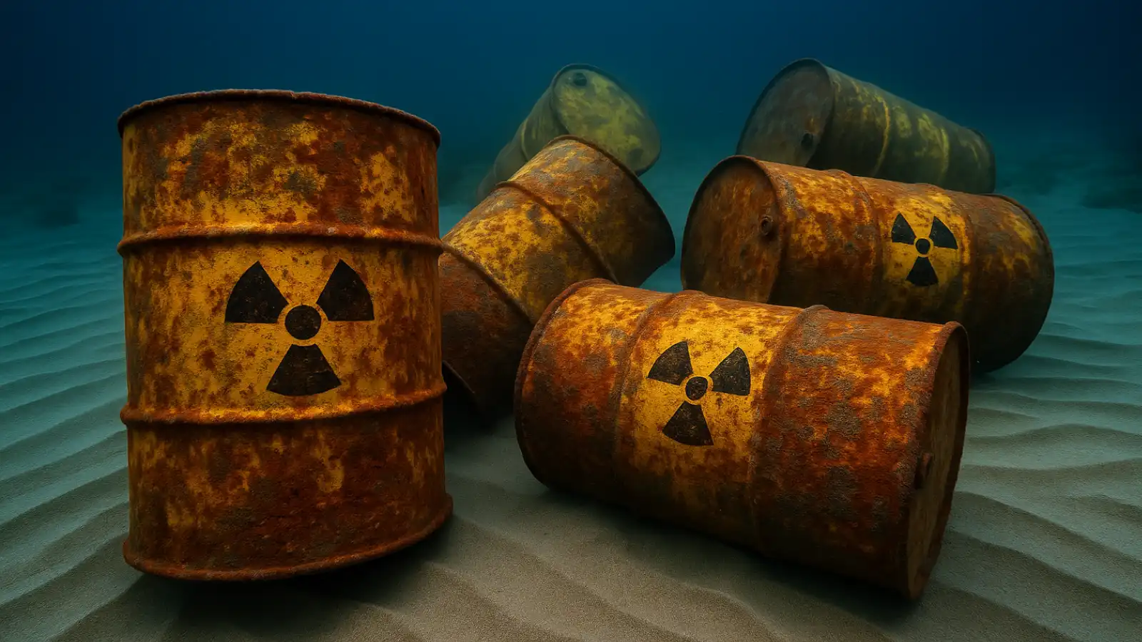 Evropané shodili do oceánu přes 200 000 barelů radioaktivního odpadu, brzy nejspíše pocítíme následky